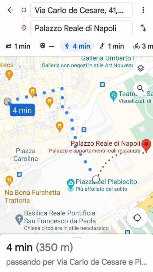 Traversa Toledo, Intero Appartamento Al Plebiscito Νάπολη Εξωτερικό φωτογραφία