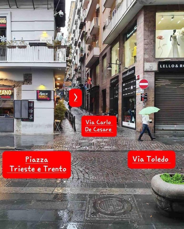 Traversa Toledo, Intero Appartamento Al Plebiscito Νάπολη Εξωτερικό φωτογραφία